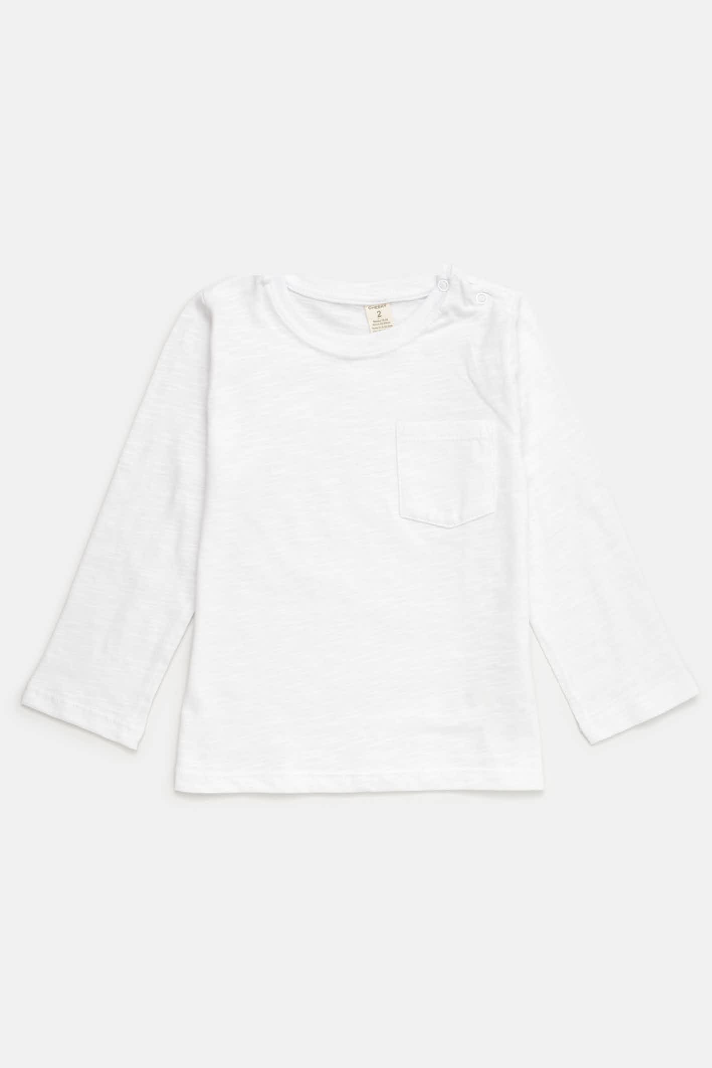 REMERA ML POCKET 1-3