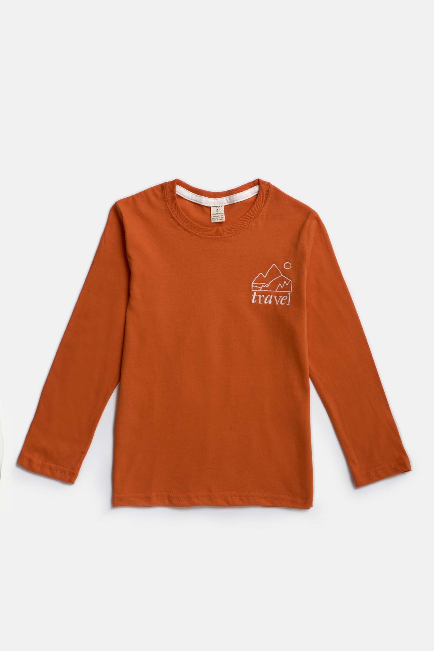Remera color ladrillo Merlin 4-14