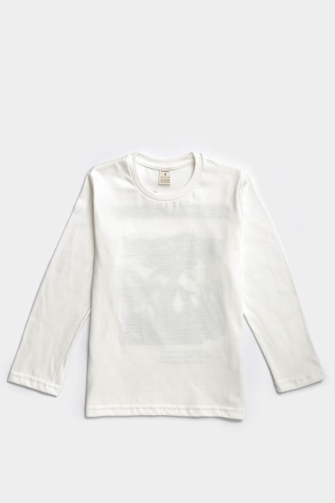 Remera blanca Benja 4-12