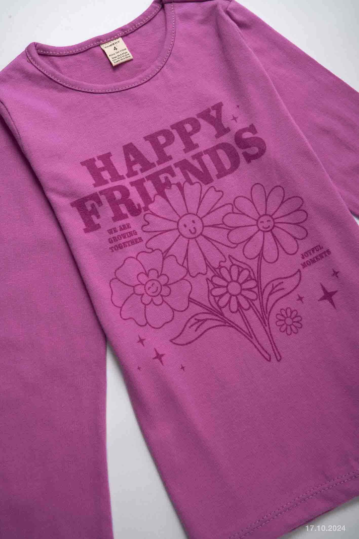 Remera Zoe magenta 4-12