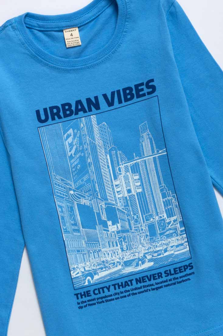 Remera estampada Jonas 4-12