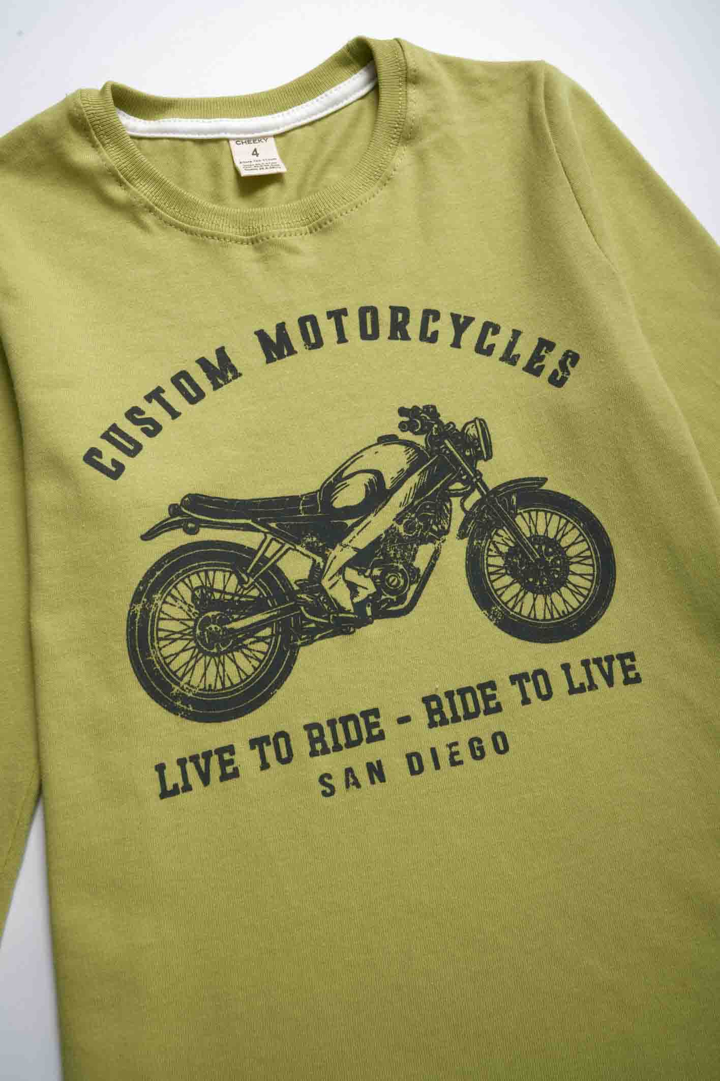 Remera estampada Mike 4-12