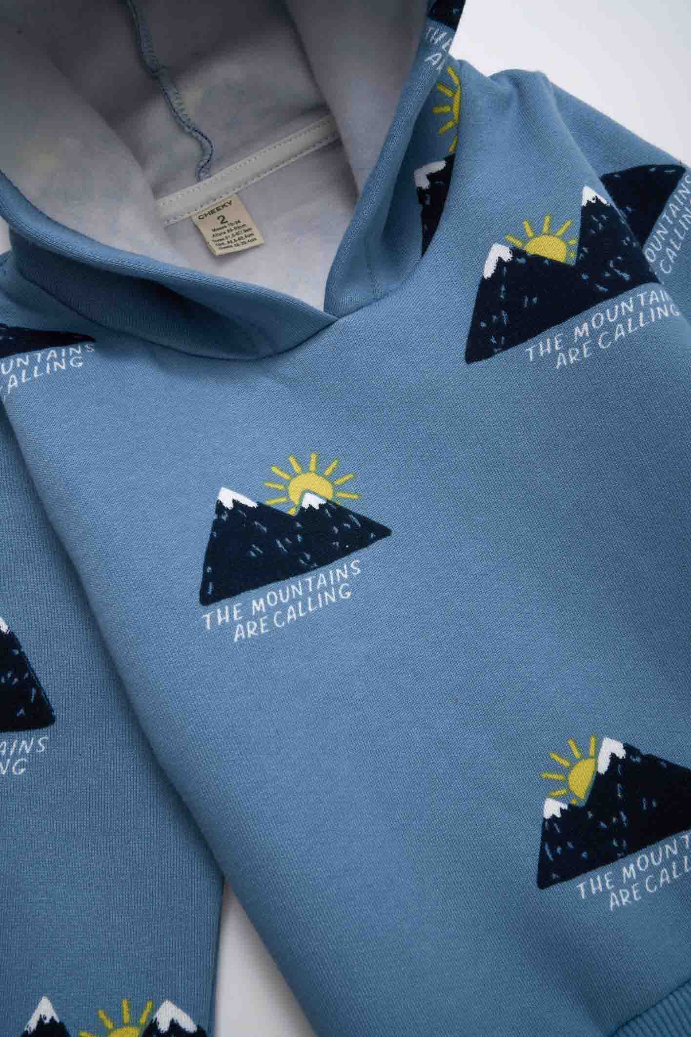 Buzo estampado Mountain 1-3