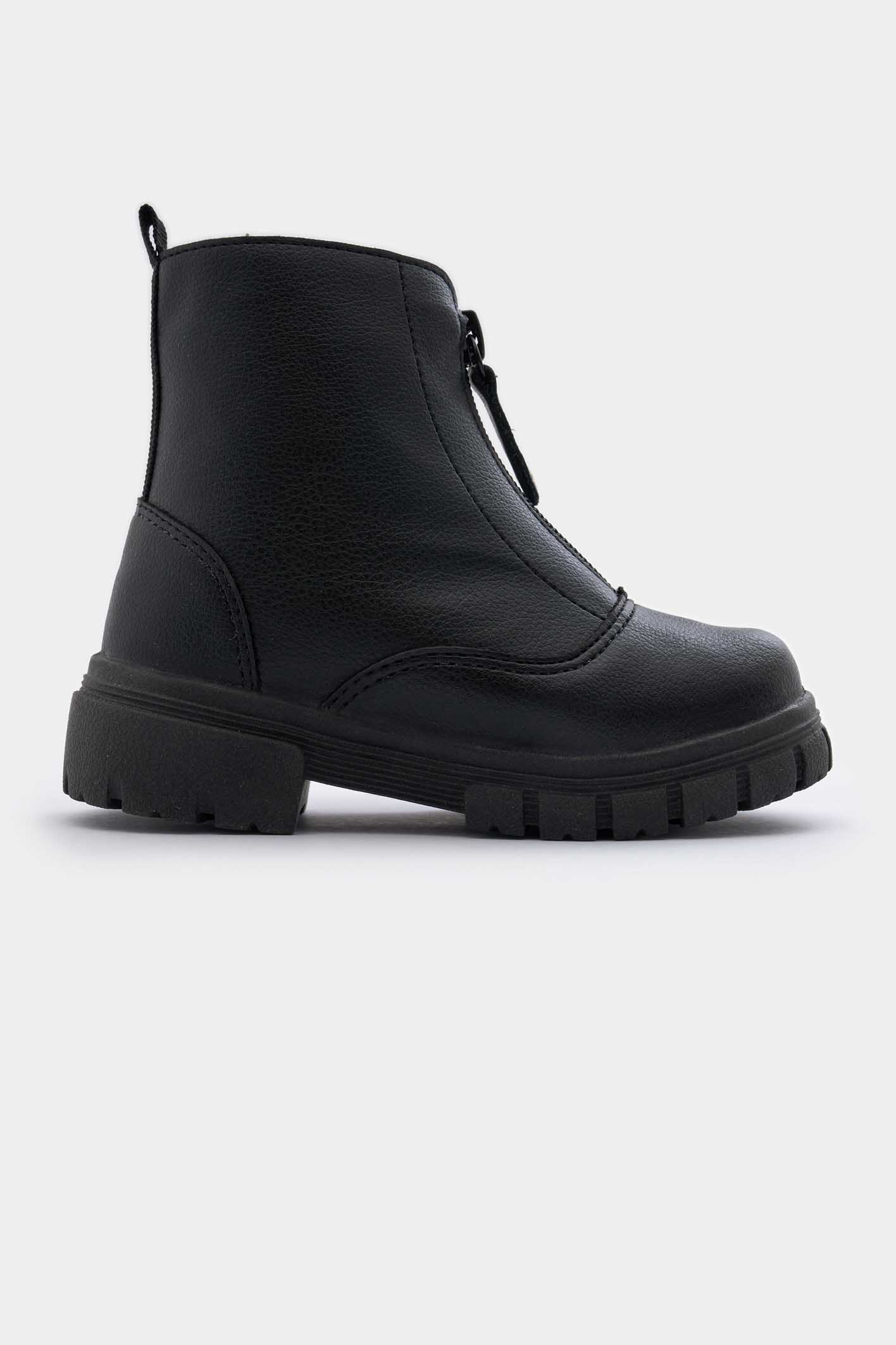 Botas negras para niñas
