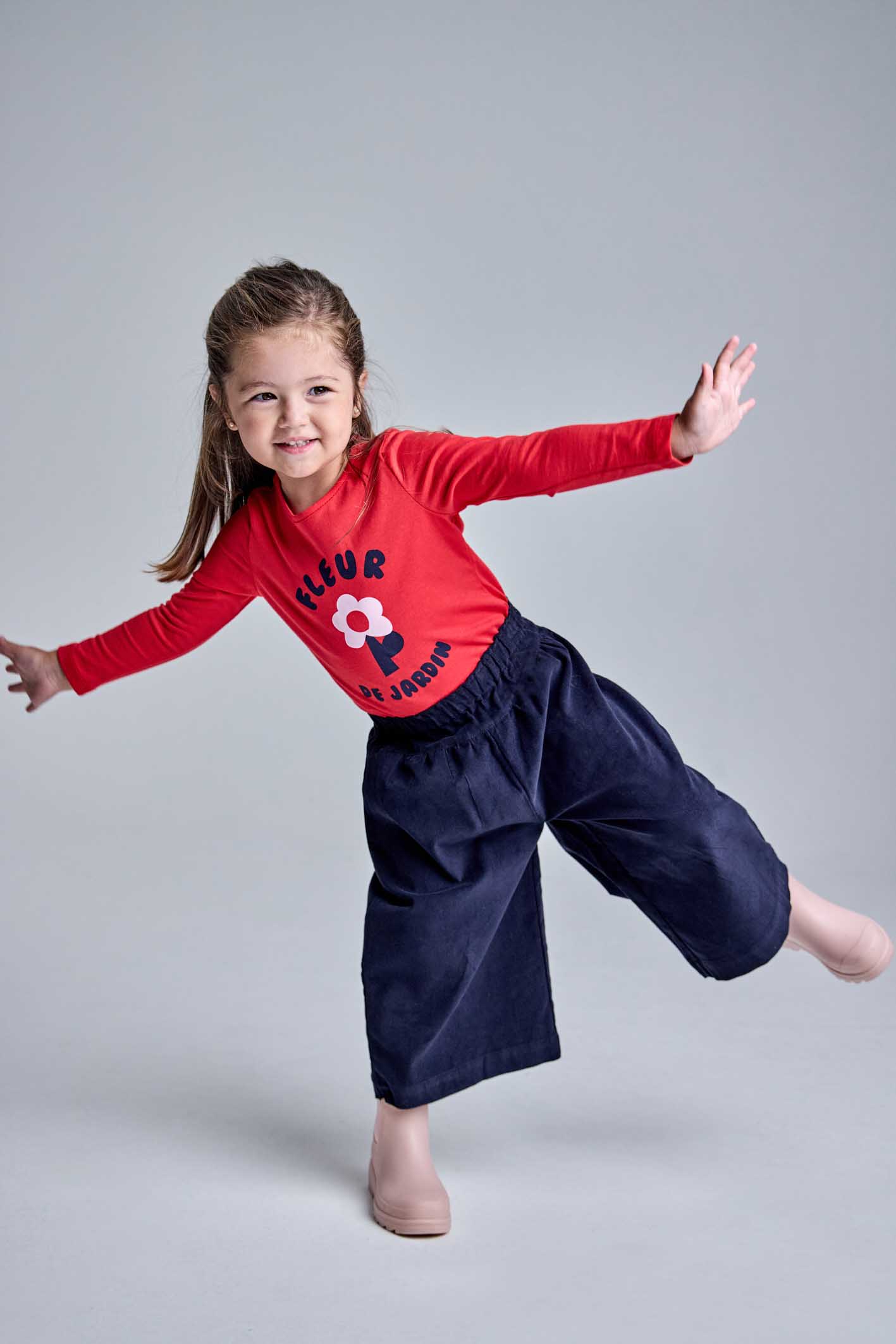 Remera manga larga Florida para niñas