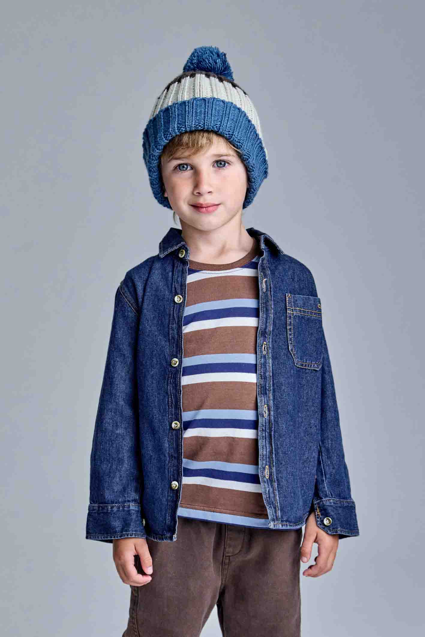 CAMISA BLUE DENIM 4-14