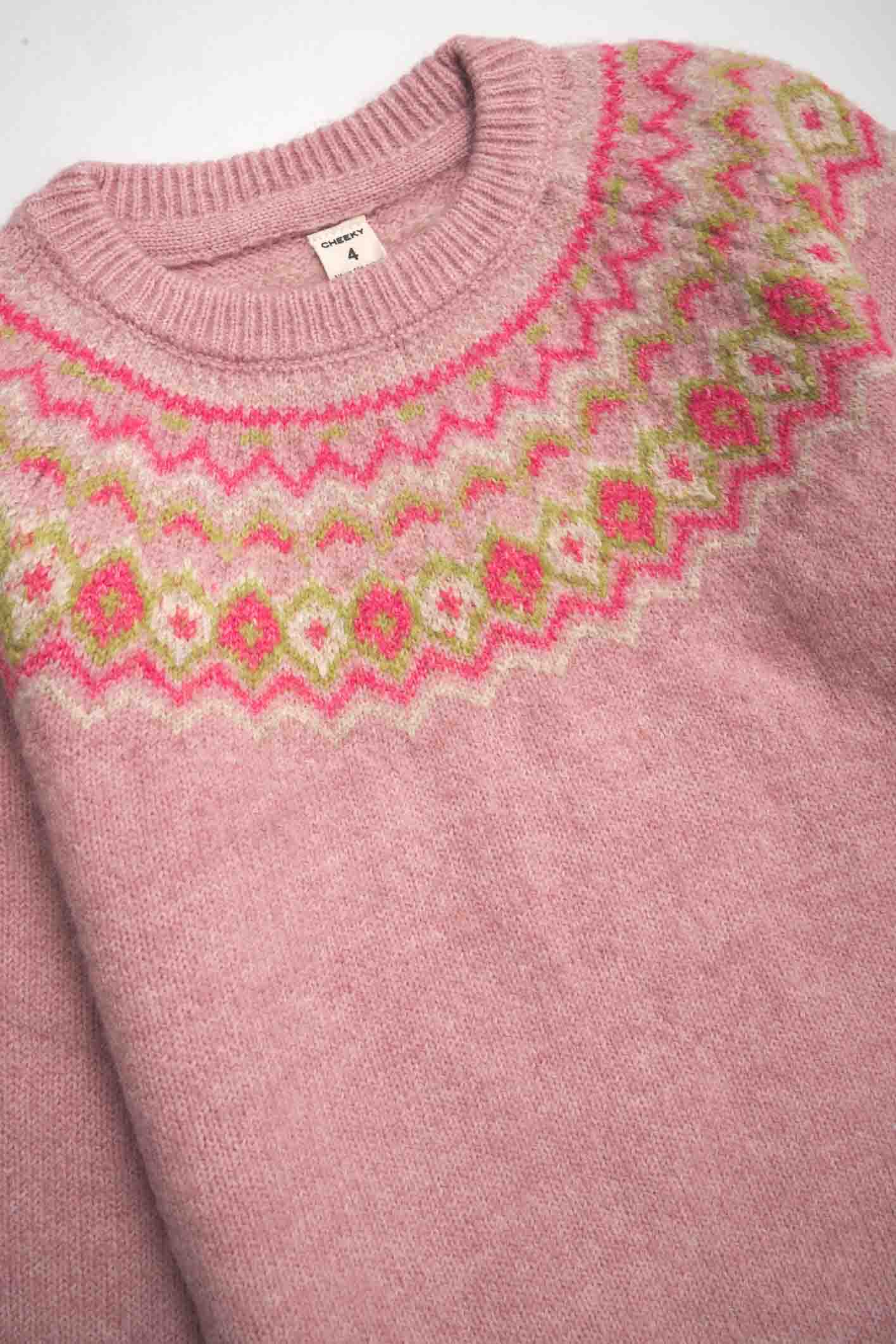 Sweater Jacquard 4-12
