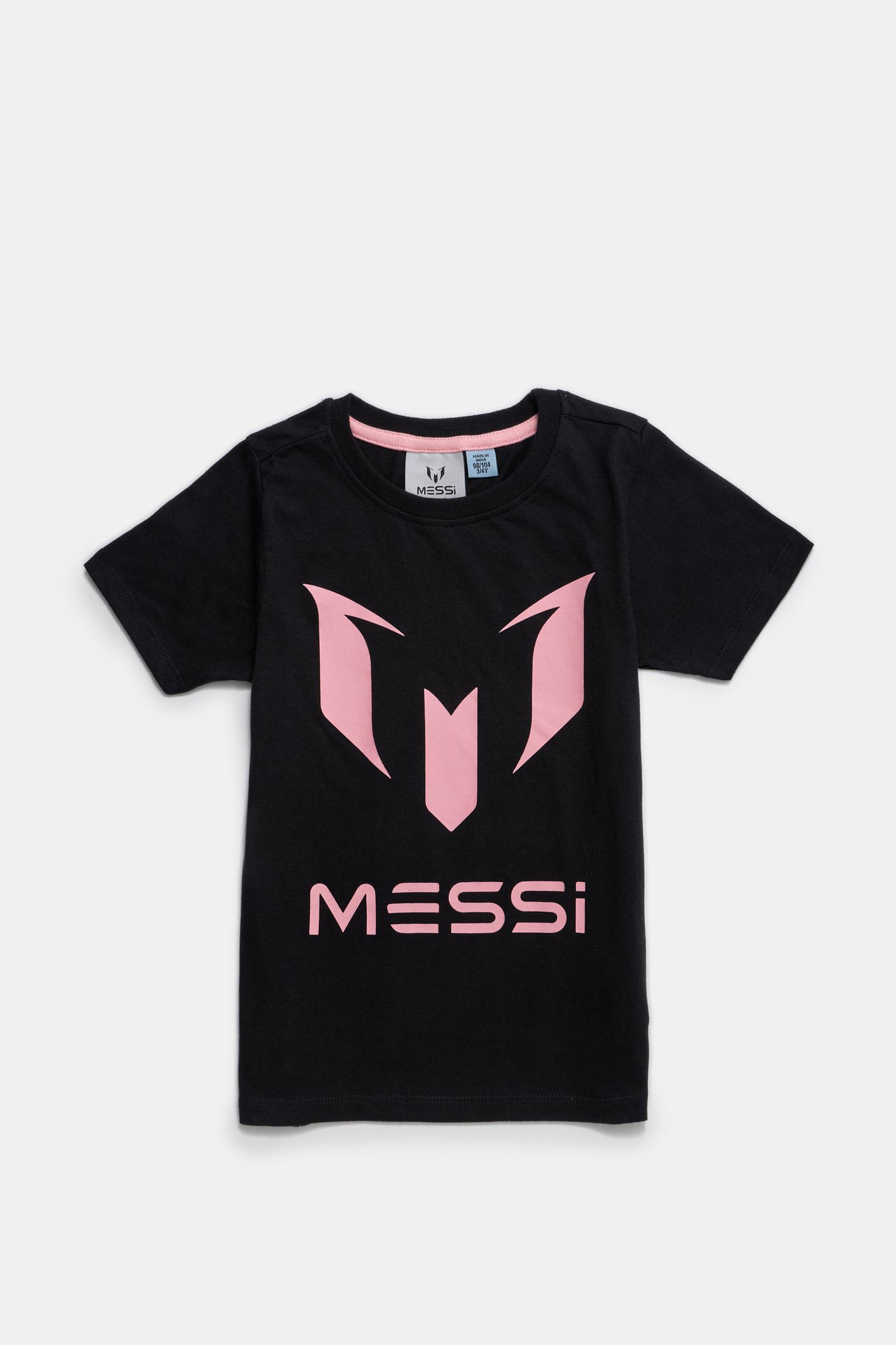 REMERA MESSI BLACK 4-14