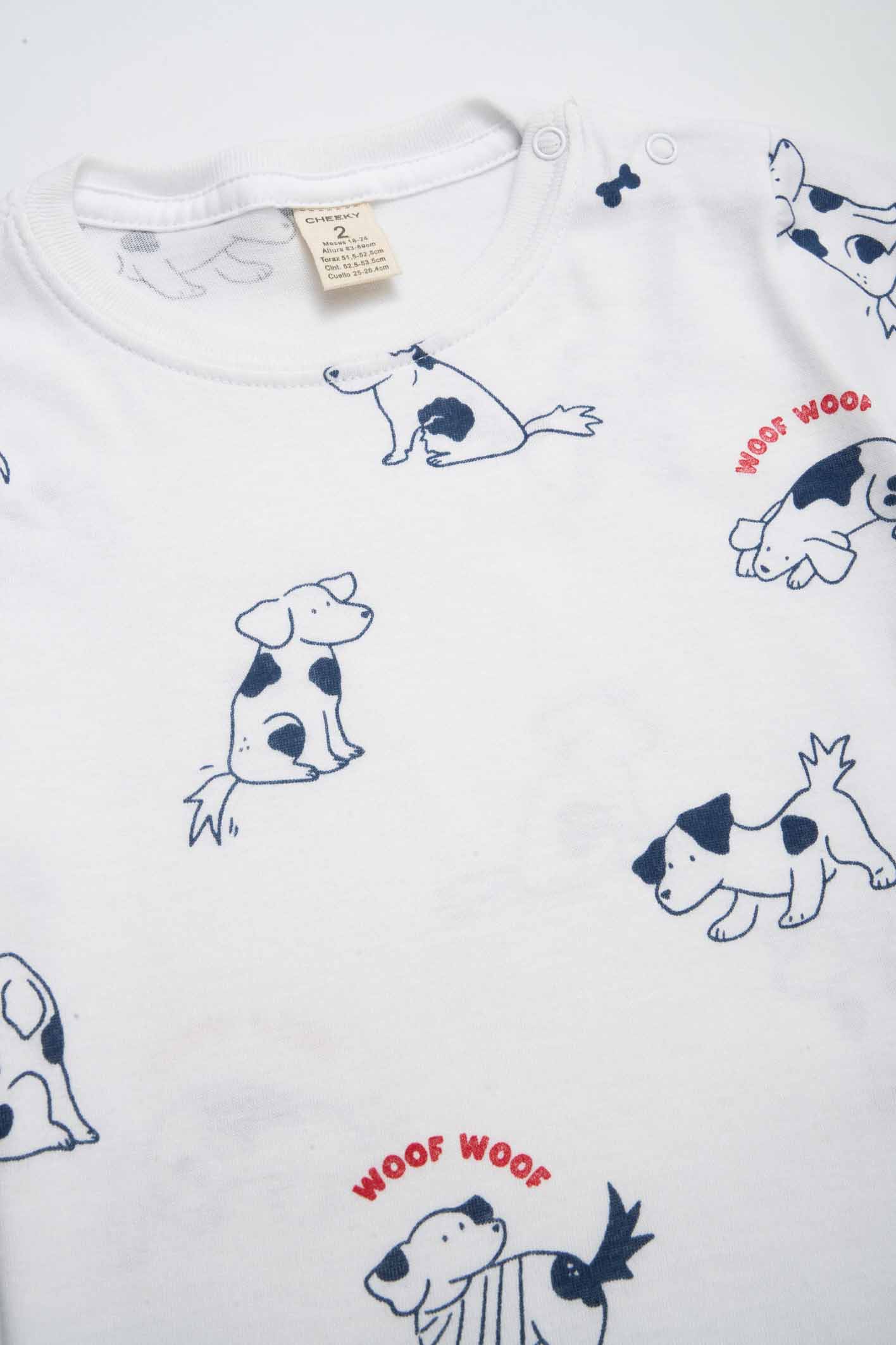 REMERA MC STP DOGS 1-3