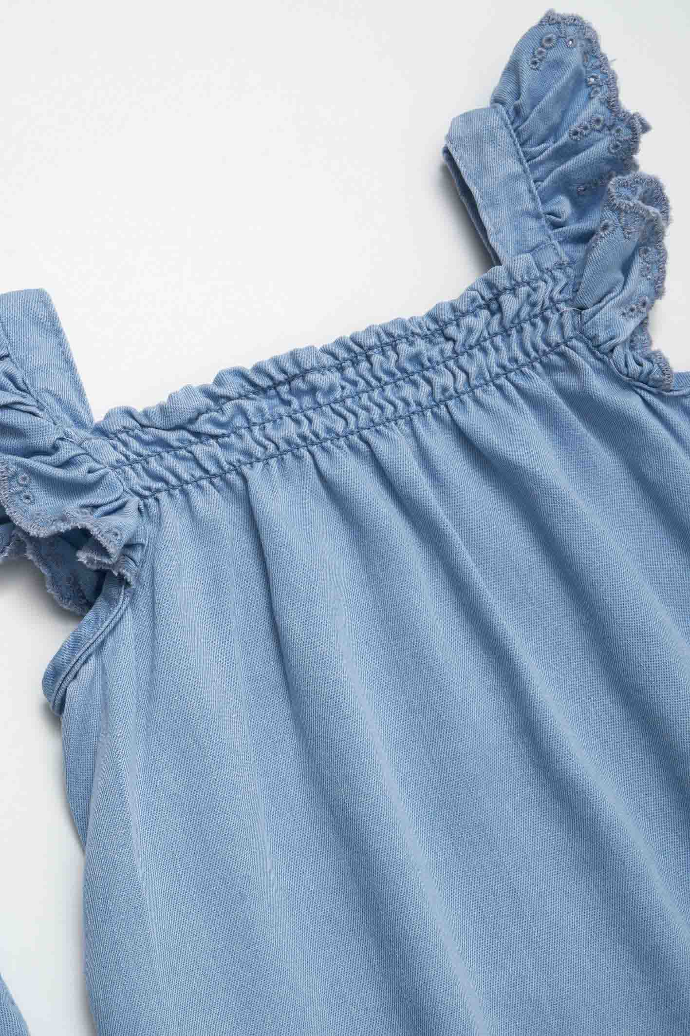 SET VEST/BOMB DEN EFFIE S-L