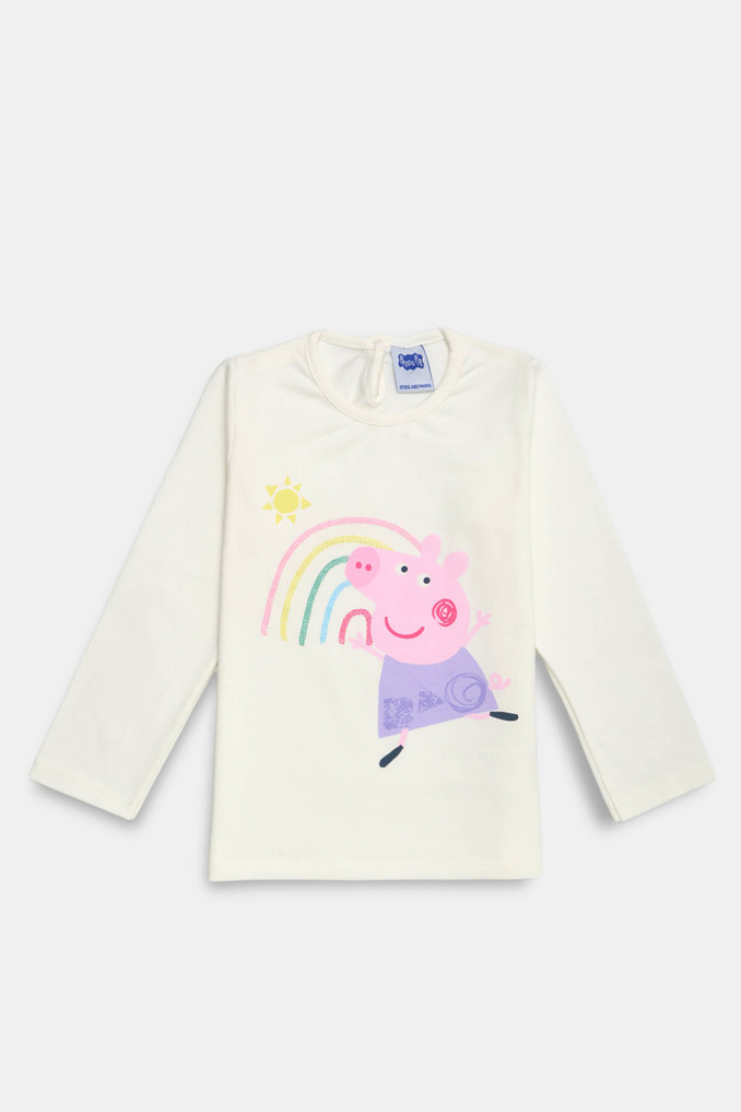 REMERA PEPPA RAINBOW 1-3
